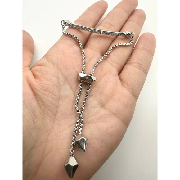 Kendra Scott rhinestone adjustable bracelet - Picture 2 of 4